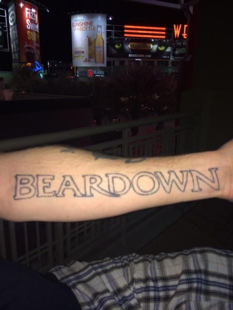 UA fan tattoos
